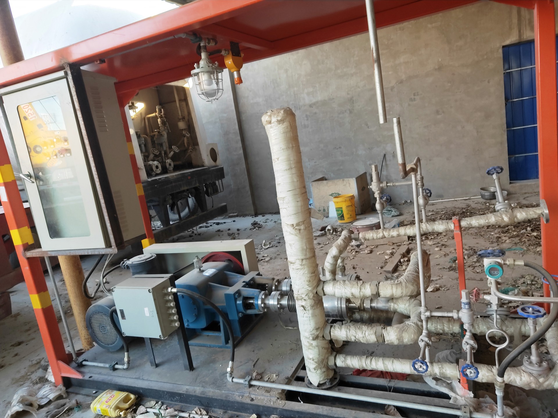 關于低溫泵及充裝泵燃氣設備手續齊全的說明